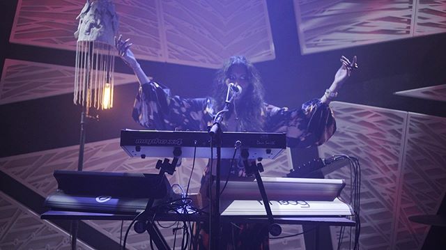 Playing @nationalsawdust was a dream. So proud to have been part of this magical programming curated by @caravangitane with the sexy ambient textures of @soundwalkcollective , the amazing live score to The Cabinet Of Dr. Caligari by Ricardo Romaneiro @composernyc , rad visuals by Brian Close @brainclosed and the humanoid from another dimension, Coen Aerts @le_directeur . Thanks to each and every one of you in the audience, I felt you deep and close to me. Videos coming soon 👁
On my way to @btrtoday for an In Studio performance!
Photos by @chascheffer , @mezza.marco , @uptilldawn and @manuelgrecony 🖤